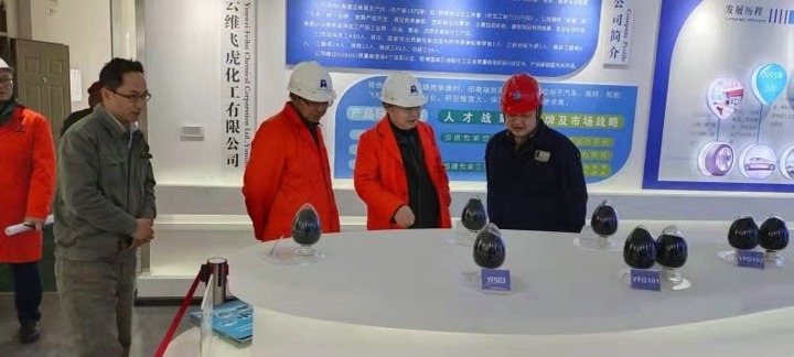 集团党委副书记、总经理高建嵩率队到云维飞虎公司指导安全生产工作