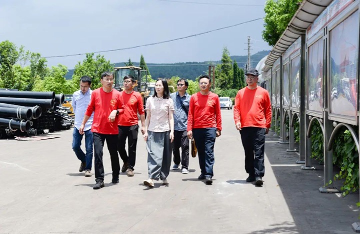 【主题教育】兴发娱乐·(中国游)最新官方网站（煤化）集团党委委员、财务总监莫晓丹一行到恩洪煤业公司开展主题教育调研