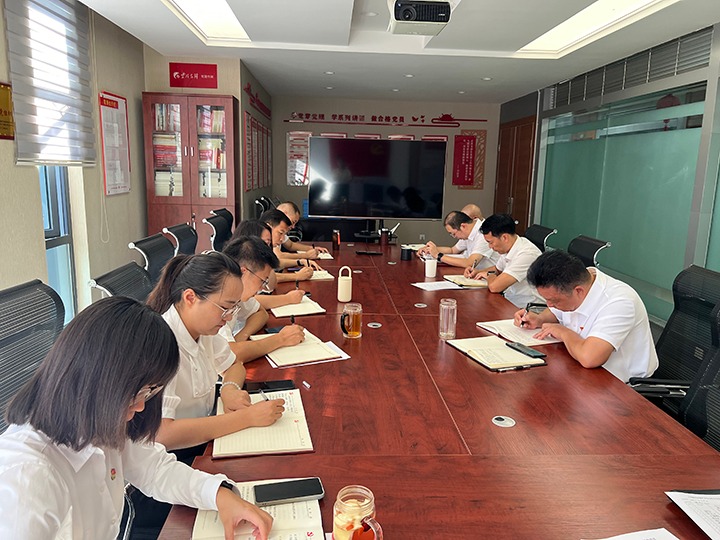 煤化地产党支部开展“凝心聚力促改革，立足岗位做贡献”主题党日活动