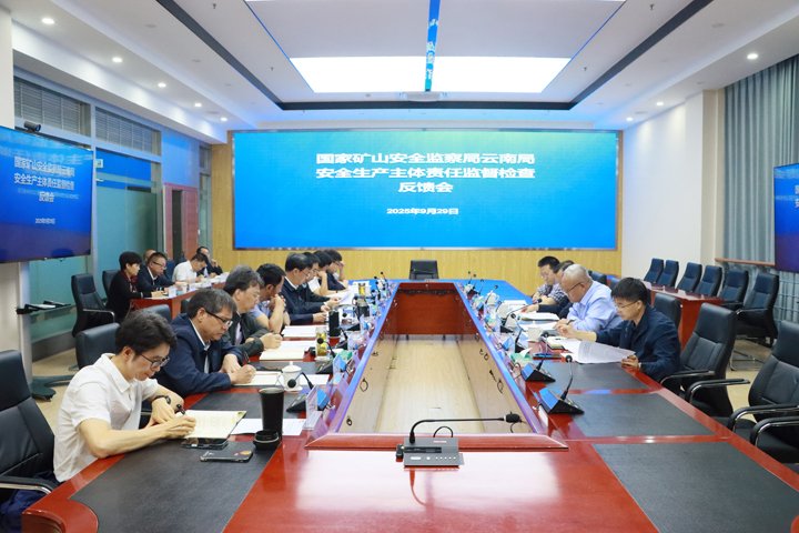 国家矿山安全监察局云南局到兴发娱乐·(中国游)最新官方网站集团开展安全生产主体责任监督检查